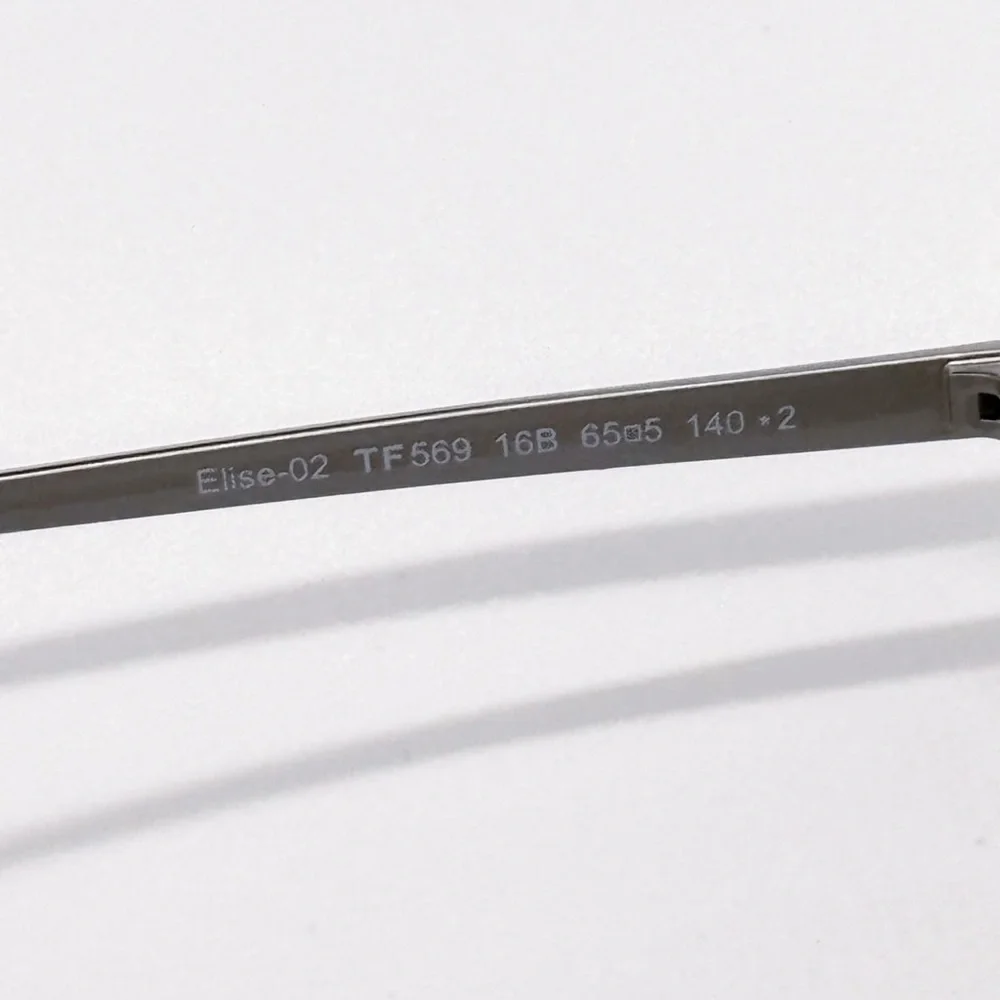 NEW TOM FORD TF569 16B SILVER WOMEN SUNGLASSES ELISE-02 FT0569/S 16B EYEWEAR - Picture 9 of 11